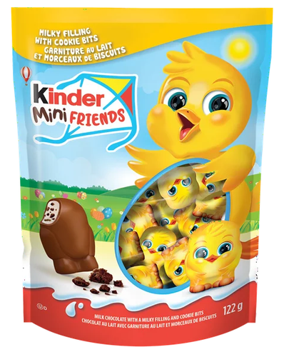 Kinder Mini Friends Biskuit Schokolade Ostereier, 122g - Bild 1 von 1