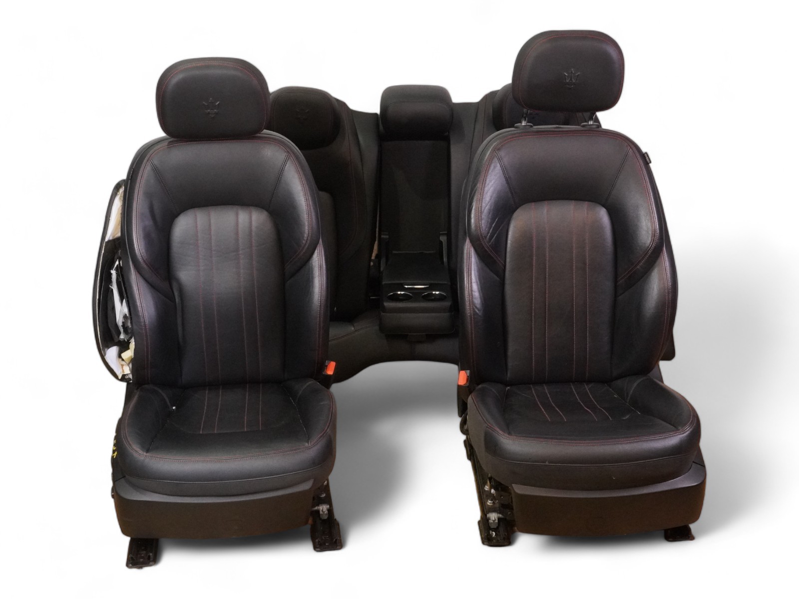 2014 - 2017 MASERATI GHIBLI S Q4 M157 SEAT LEATHER BUCKET CUSHION FRONT REAR SET