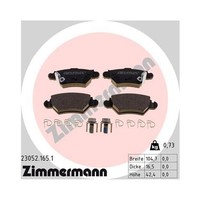Zimmermann Bremsbelagsatz FüR Opel Astra G T98 F70 Zafira A T98 Bremse Hinten