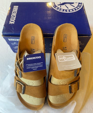 Birkenstock Arizona BS Soft Footbed Sandals Mocha Suede Mens US 10 EU 43 New