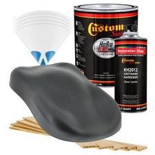 Hot Rod Flatz Charcoal Gray Firemist Gallon Kit Urethane Flat Auto Car Paint Kit