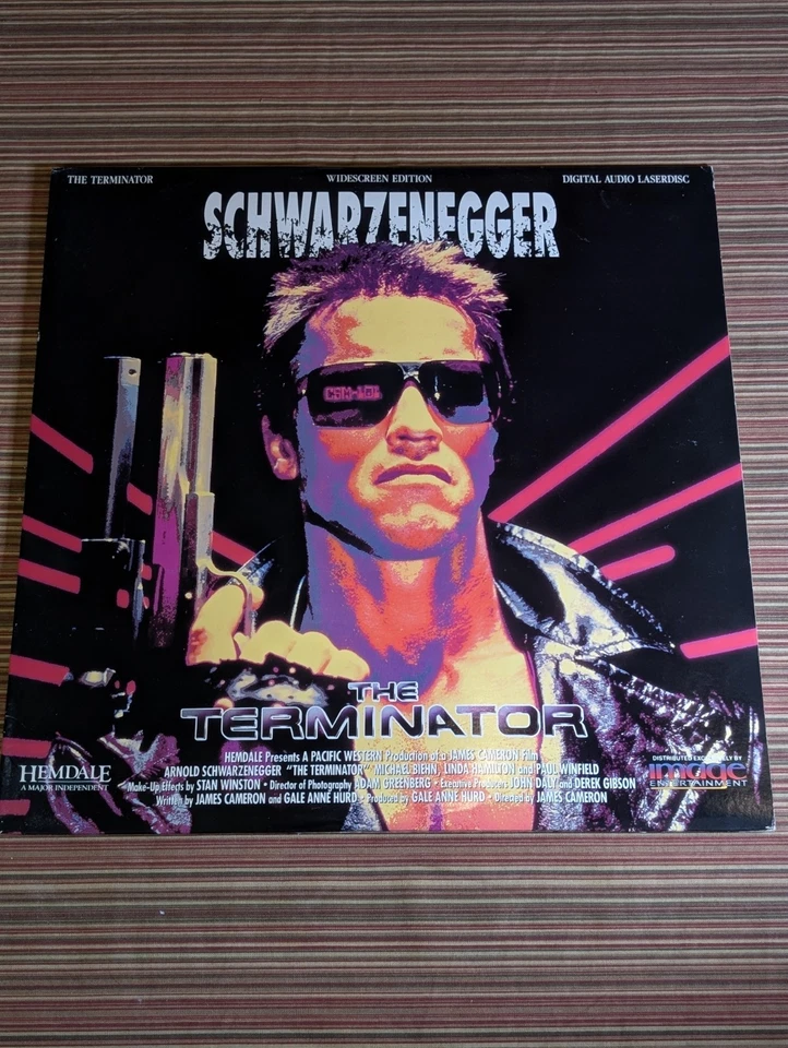 Terminator 1 & T2 Laser Disc LD Movie Lot Laserdisc Extended CAV Gatefold EX+ - Image 2 of 4