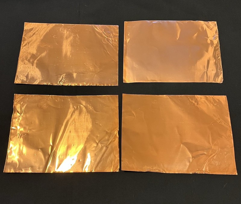 4 Pcs Pure Copper Sheet Plate 8 X 6 X 37 Gauge 99.9% Cu Metal Crafting Hobby