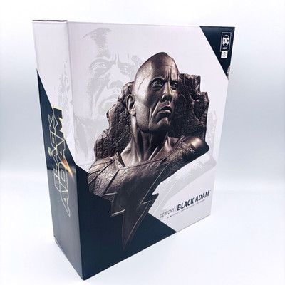 McFarlane Toys DC Icons BLACK ADAM 3D Wall Art ( 9.5''x8''x1.75'' ) E2-0109