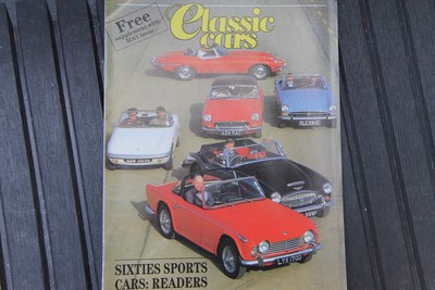 CC 1987 extracted mag article: E-Type, Austin-Healey, Alpine, MGB, TR4A, Elan