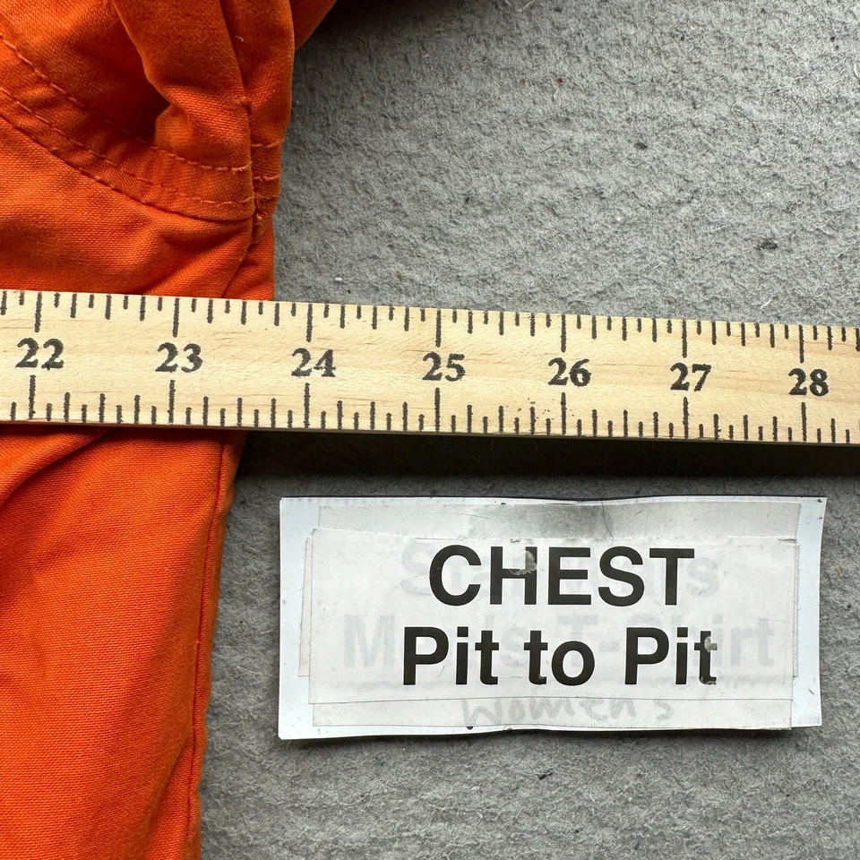 Jaqueta Parka Masculina American Eagle Algodão Encerado Anorak com Capuz Laranja Média - Imagem 4 de 4