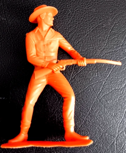 Louis Marx 1964 Vintage 6" WINCHESTER RIFLEMAN  Cowboy Plastic Figure