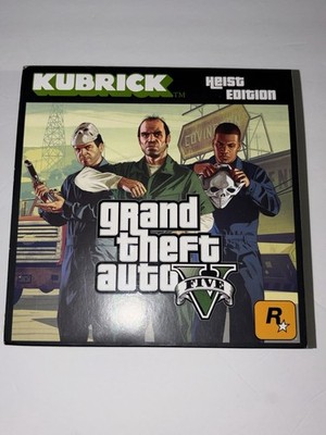 KUBRICK GRAND THEFT AUTO 5 V ROCKSTAR ACTION FIGURES BOX SET BRAND NEW