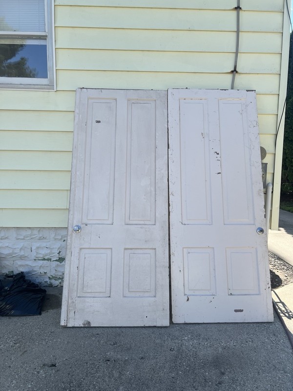 Antique parlor pocket doors 36x90