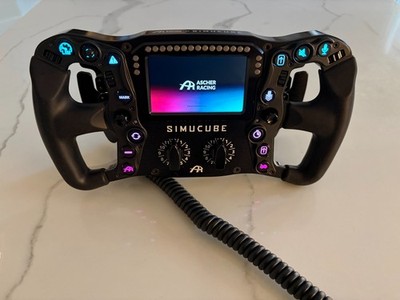 Ascher Racing Ultimate USB Steering Wheel (Simucube Labeling)