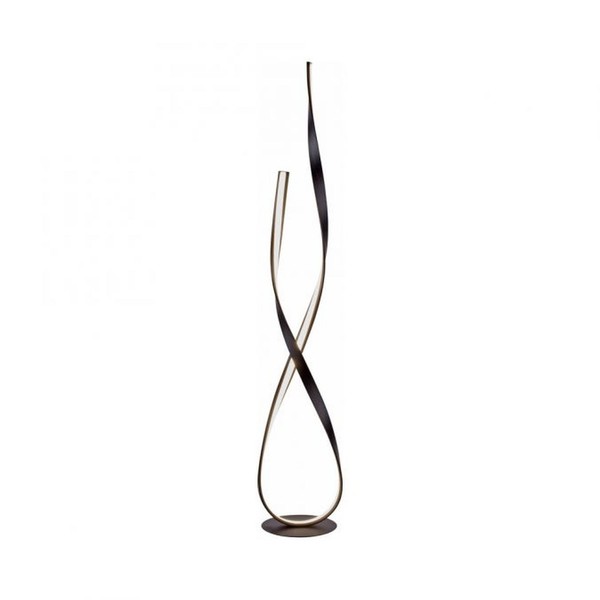 LED Stehlampe Wohnzimmer Rostbraun 140 Cm 3215 Lm 3000 K Stehleuchte Dimmbar-image
