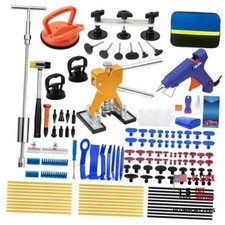 139PCS Advanced PDR Dent Repair Kit with T-Bar Slide Dent Puller Kit-139 Pack