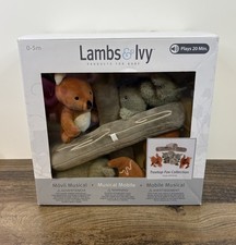 Lambs  Ivy Treetop Fox  Squirrel Woodland Musical Baby Crib Mobile Soother