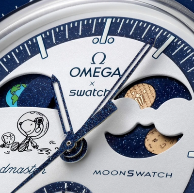 Swatch x Omega Snoopy Moonswatch September Earthphase 42mm