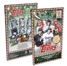 CASE OF 3~ 2025 TOPPS HOLIDAY ADVENT CALENDAR BASEBALL  FREE SHIPPING 
