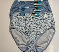 NWT Vanity Fair Illumination Brief Panty 13109 8 XL  3 Pairs