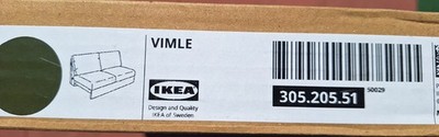 Ikea VIMLE N 2 Sitzelement Bezug DJUPARP dunkelgrün Cover 305.205.51 Neu OVP
