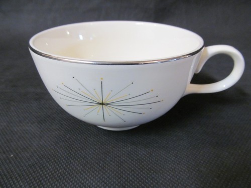 Homer Laughlin Coffee Cup and Saucer Atomic Starburst Mid Century - Picture 7 of 10