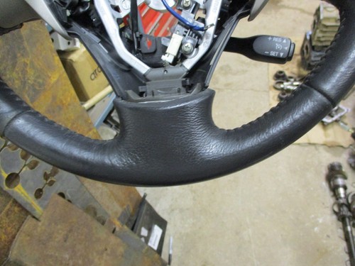09-13 Toyota Corolla Steering Wheel W/Audio DARK GRAY "LEATHER" HAS SOME WEAR - Picture 24 of 24