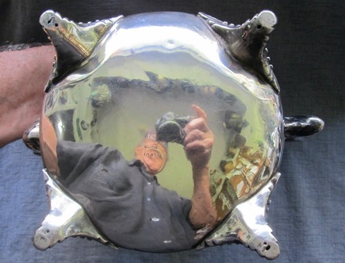 Antique Aesthetic Movement 800 German Silver Teapot Wilkens 1890 21 Oz. - Picture 9 of 11