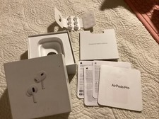 Apple AirPods Pro 2nd GEN BOX ONLY W/extra Ear Tips