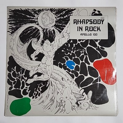 APOLLO 100 - 'Rhapsody In Rock' 12'' Vinyl LP Record 1972 AUST. PRESSING