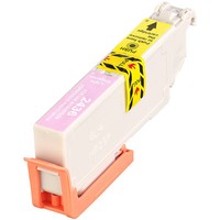 Icolor Tintenpatrone FüR Epson (Ersetzt T2436 / 24XL), Light-Magenta