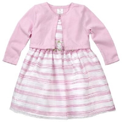 youngland pink dress Youngland Pink Checkered Dress, 2T Little Cubs Closet, LLC