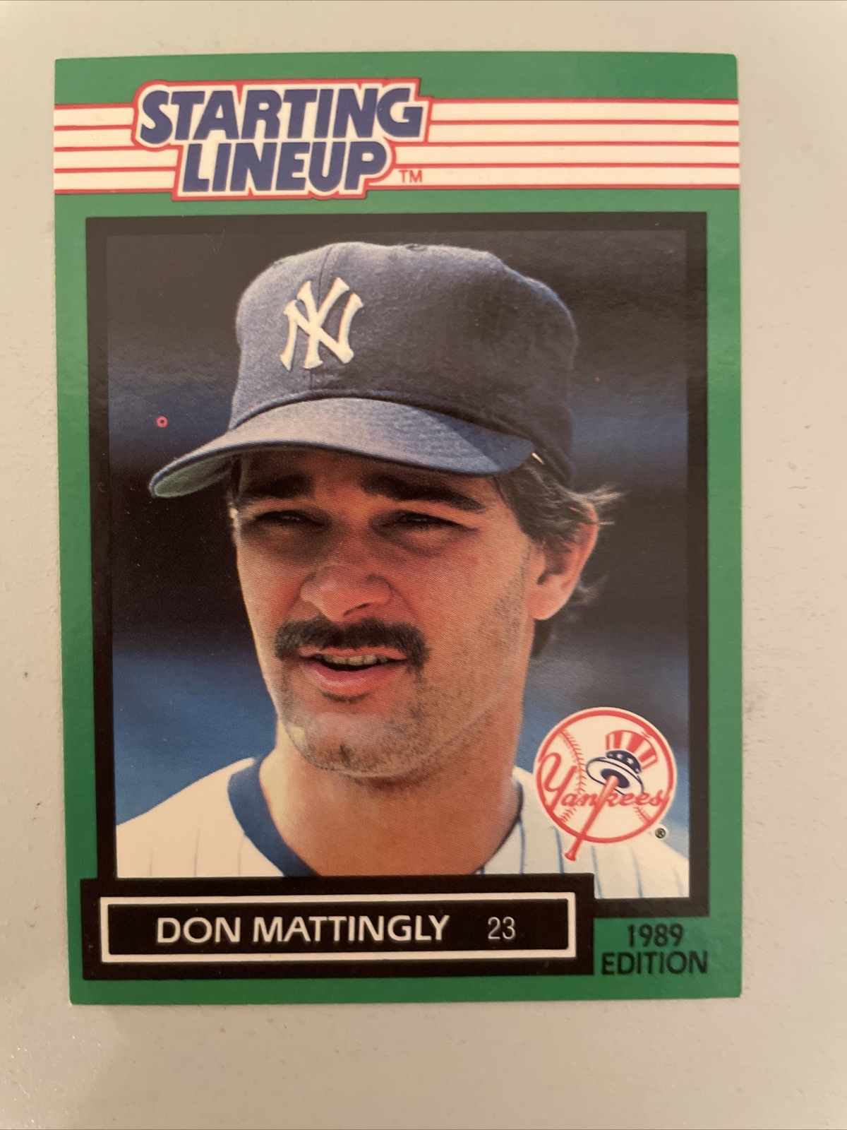Don Mattingly 1989 Starting Lineup Baseball Card New York Yankees EBay Don Mattingly 1989 Starting Lineup Baseball Card New York Yankees EBay