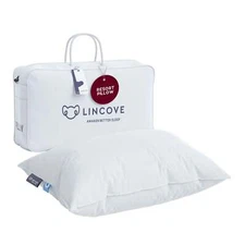 Lincove Down Alternative Bed Pillows - Neck Support for Comfortable Sleep