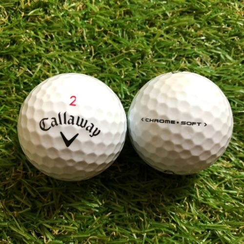 50 Callaway Chrome Soft Lakeballs / Golf Ball AAA/AA-