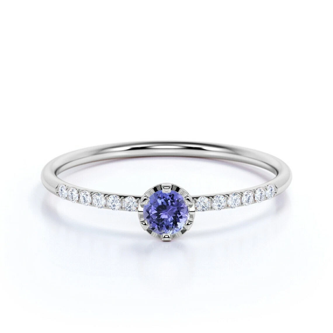 Real clearance tanzanite rings