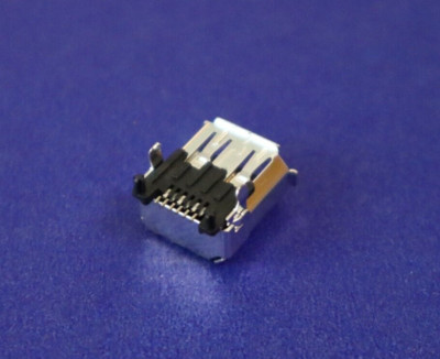 MOLEX 6-polige Einbaubuchse/ Firewire IEEE 1394  - gewinkelt - SMD - NEU
