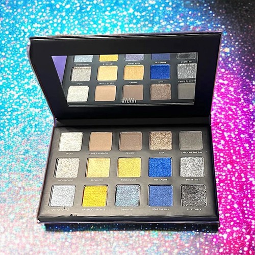 Milani Gilded Coast Hyper-Pigmented Eyeshadow Palette Full Size New Without Box - Picture 3 of 12
