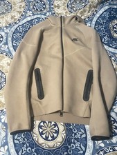 Nike Sportswear Tech Fleece Full-Zip Brown Hoodie Mens Multi Sizes FB7921-247