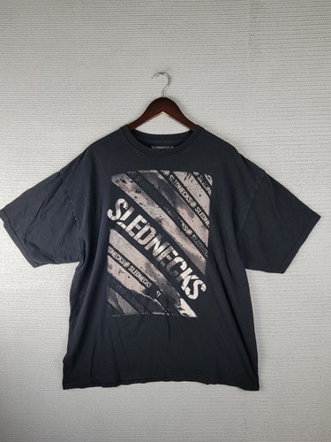 Slednecks T-shirt size 2XL snowmobile black