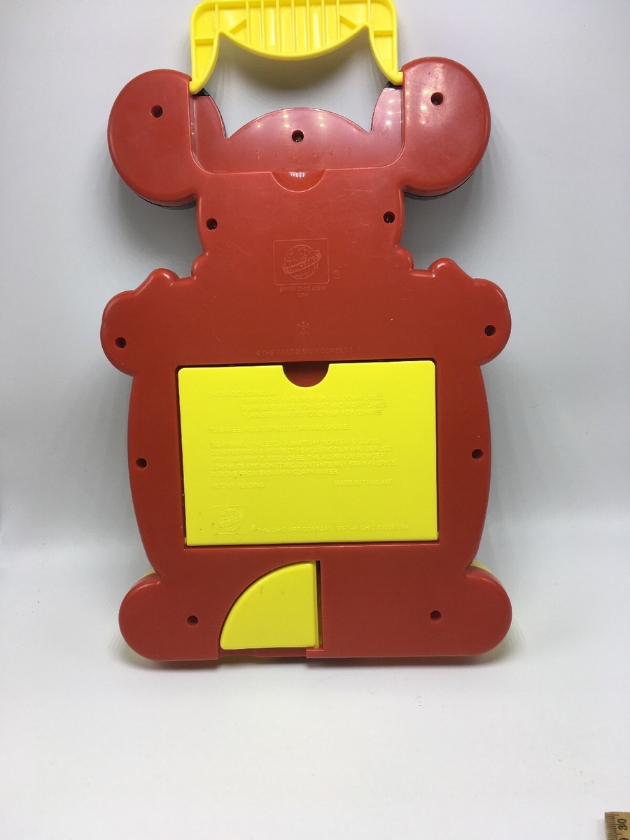 オハイオアートディズニーミッキーマウスミッキーエッチングスケッチ Mickey's Etch A Sketch Ohio Art Disney Mickey Mouse Toy Works | eBay