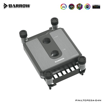 Barrow CPU Water Block for AMD RYZEN AM5 AM4 AM3 5v