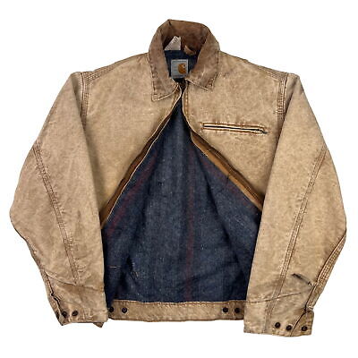 Vintage 1989 Carhartt 100 Year Sun Faded Detroit Workwear
