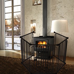 Fire Guard Heavysteel Panel Fire Surround Safety Fireplace Pet
