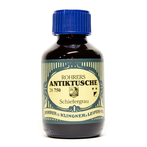 Rohrer & Klingner | Rohrers Antiktusche | 100ml Tusche im Glas | 18 Farben - Bild 18 von 20
