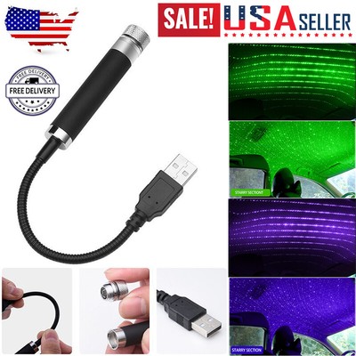 Usb Car Roof Light Romantic Night Light Atmosphere Lamp For