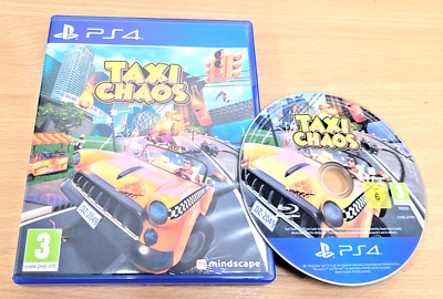 Taxi Chaos PS4 Excellent Open World Crazy Car PS5 Compatible Adventure