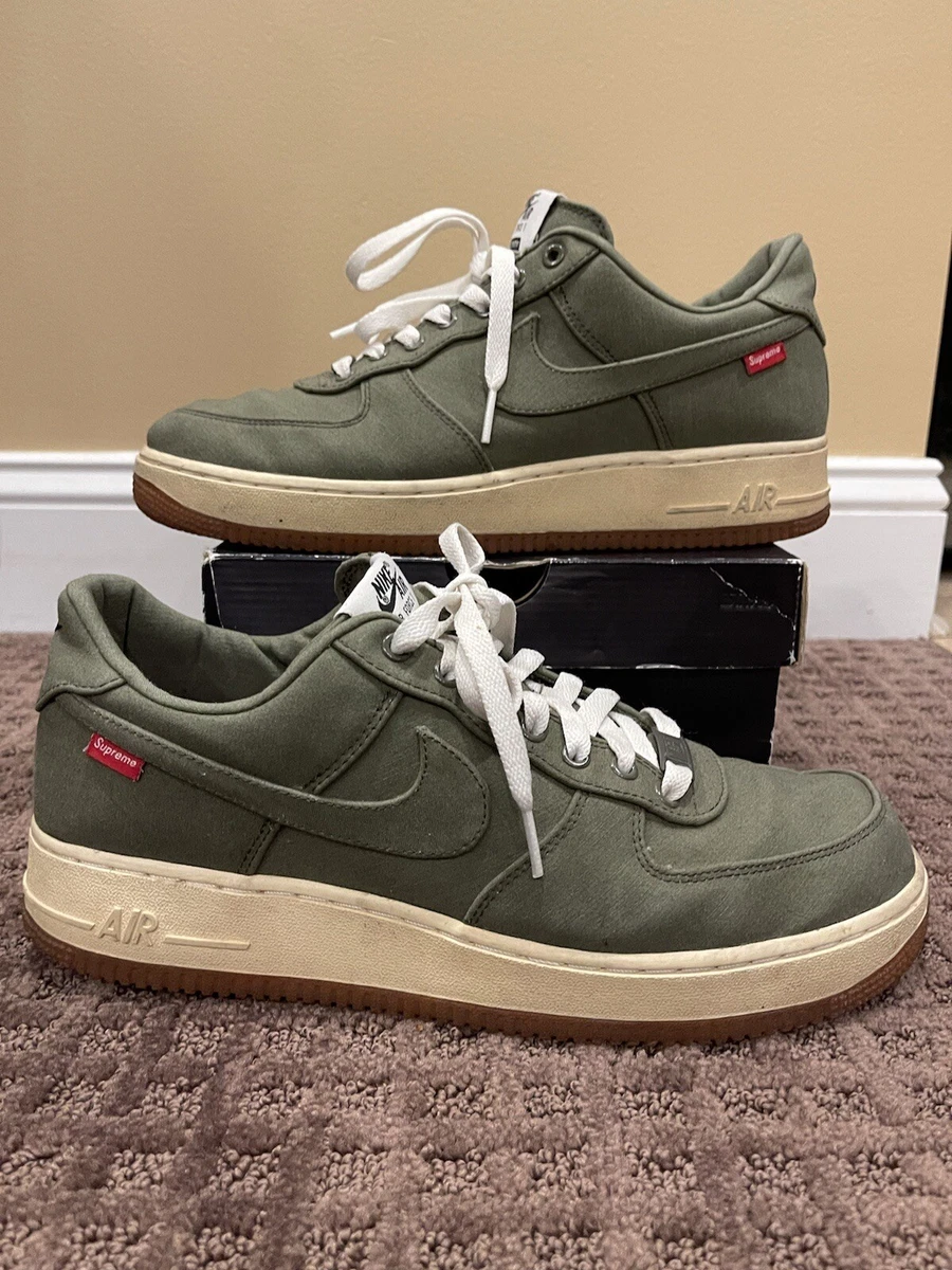 Supreme x Air Force 1 Low Premium 08 NRG Cargo Khaki 2012