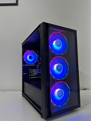 Gaming PC Intel i7 NVIDIA GTX 1660 16GB RAM 1TB SSD Windows 11 WiFi Desktop - Photo 5/12