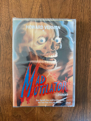 Ogroff: Mad Mutilator (1983) Videonomicon DVD (Cover B) OOP Horror Slasher NEW