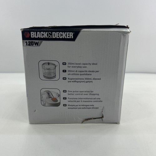 BLACK+DECKER Food Chopper 120W / Mini Chopper SC360 - Picture 8 of 9