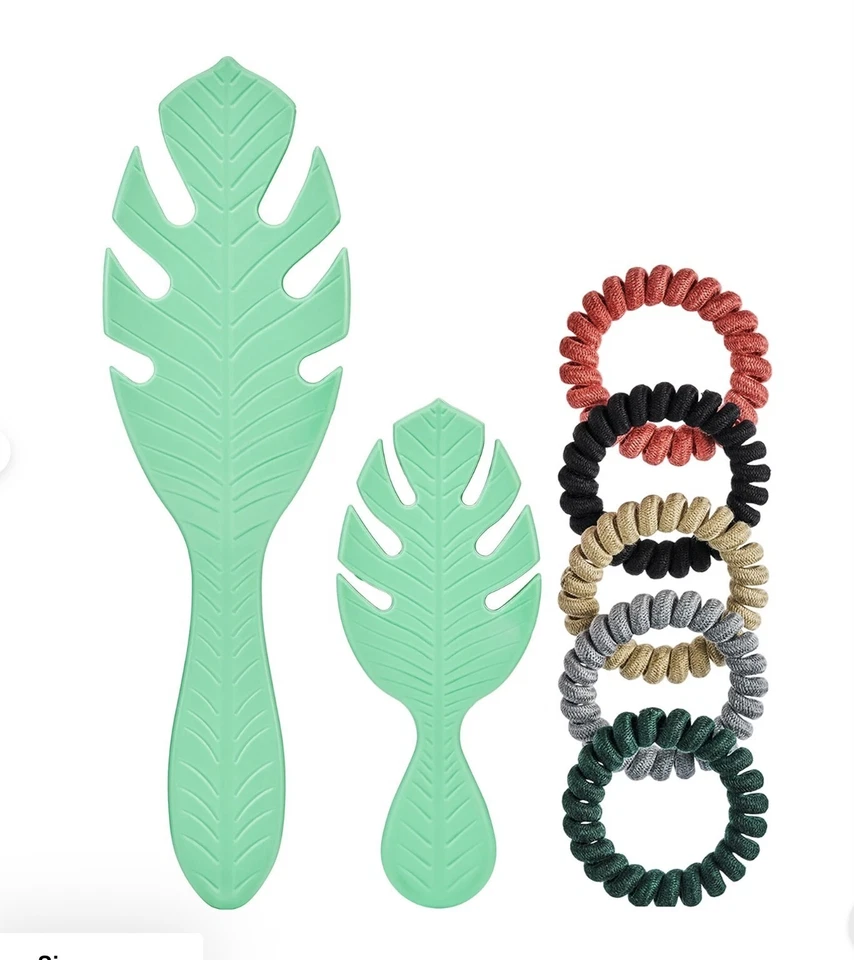 Wet Brush Go Green 3 pc SET  , Detangler & Mini Hair Brush Trio - Image 2 of 2