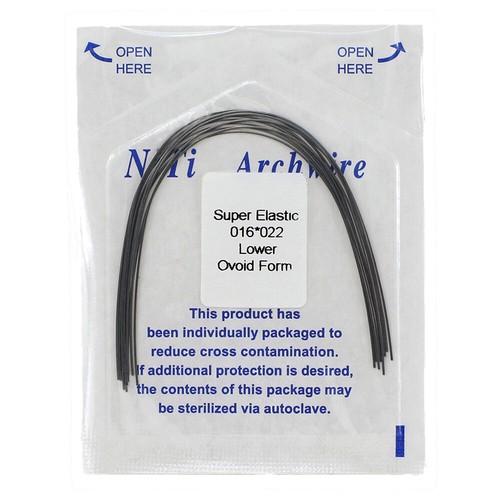 Arcos De Ortodoncia Orthodontic NiTi Arch Wire Rectangular Ovoid 16×22 17×25 - Picture 23 of 56