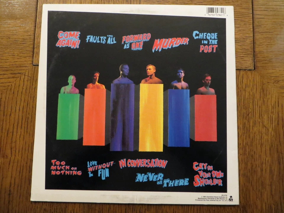 General Public – Hand To Mouth - 1986 - I.R.S. Records IRS-5782 Vinyl LP VG+/VG+ - Image 2 of 4